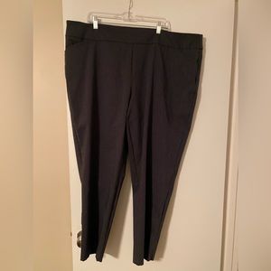 Women’s gray straight leg pants